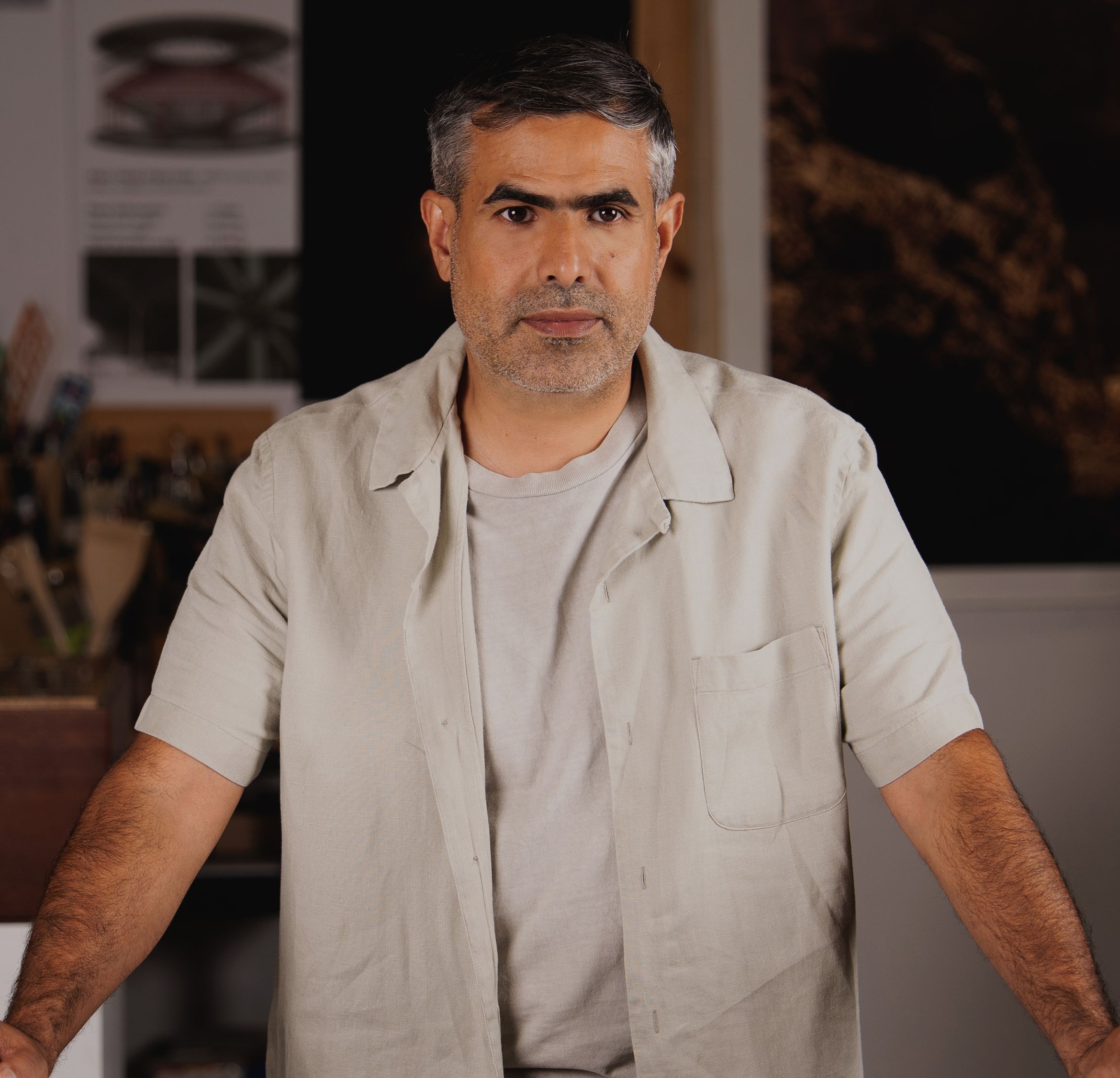 Portrait of Ahmed Mater