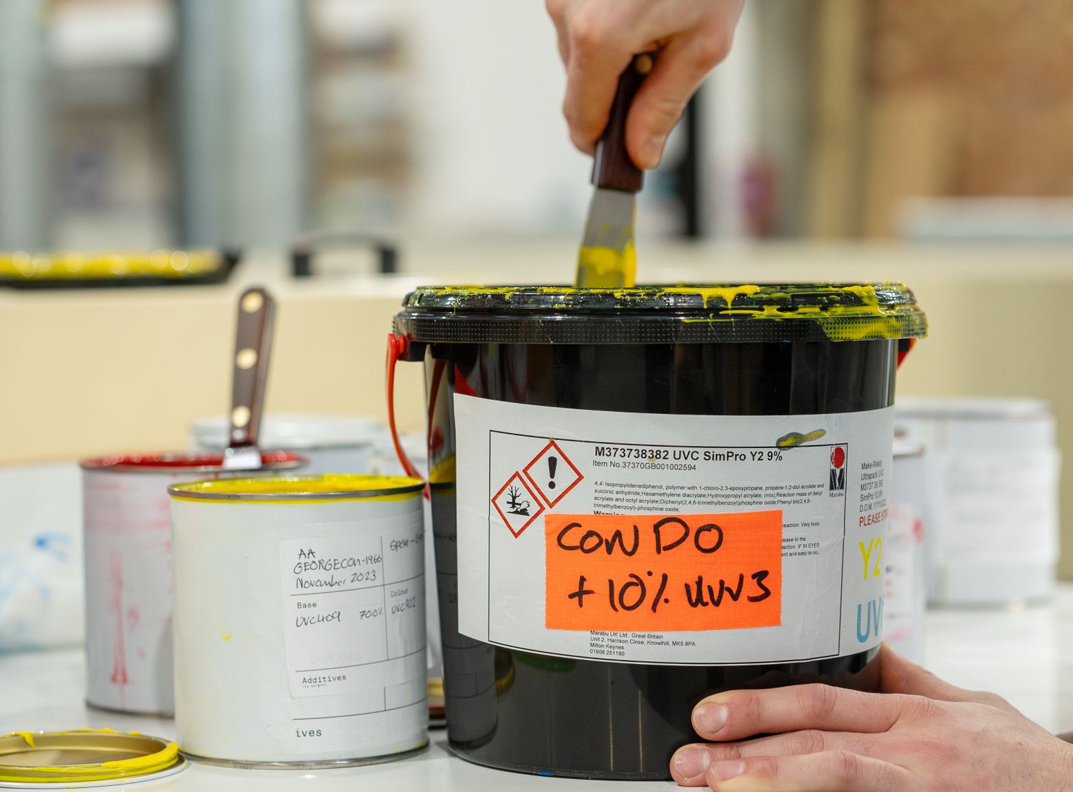 Paint Mix George Condo