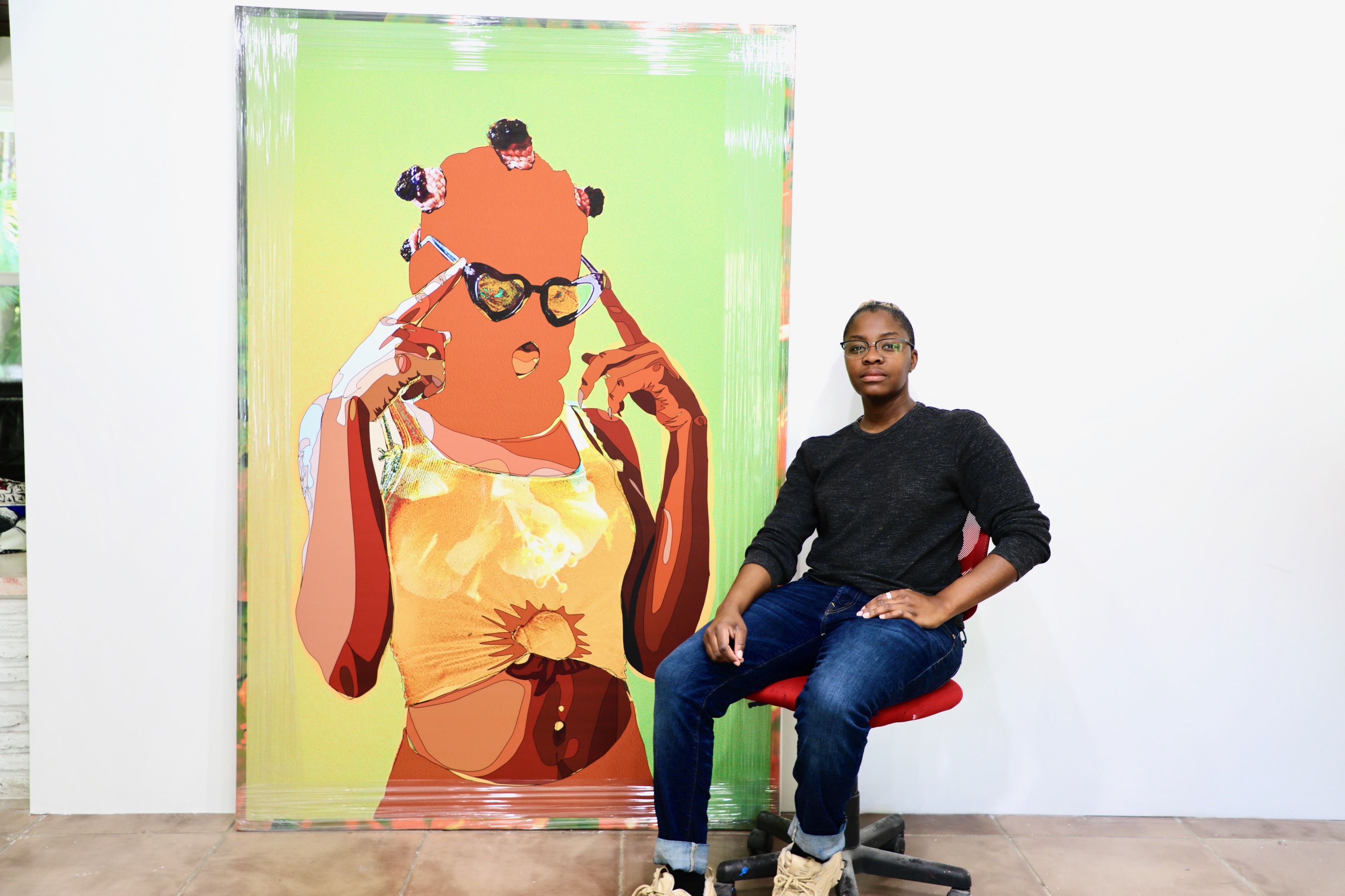 TWO QUEENS: Ode to Romare Bearden by Amani Lewis