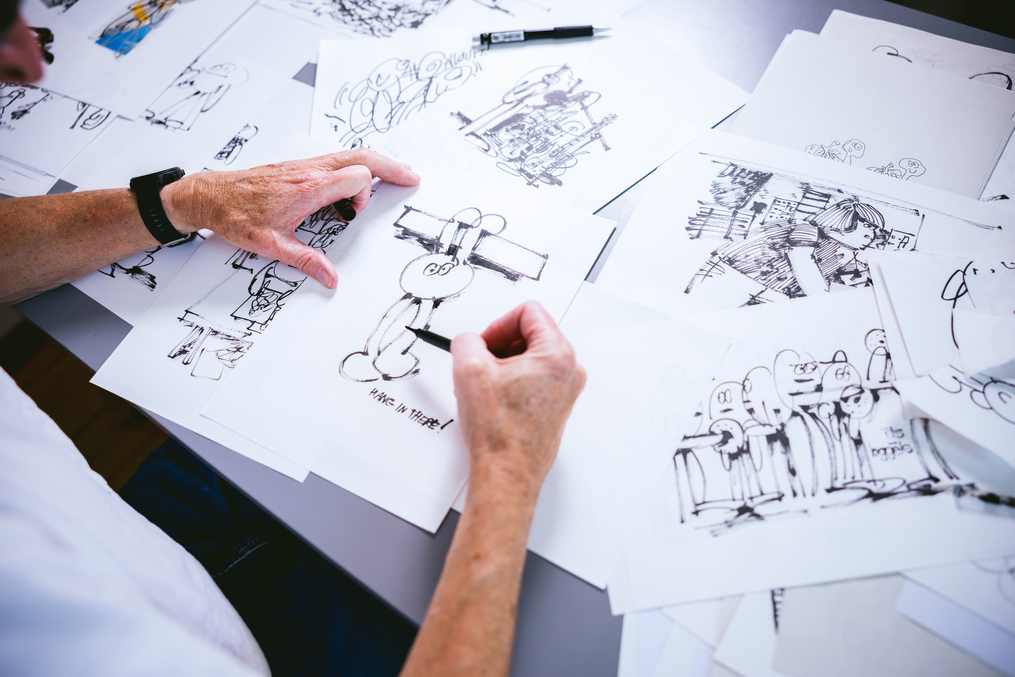 Hang in there! by James Jarvis