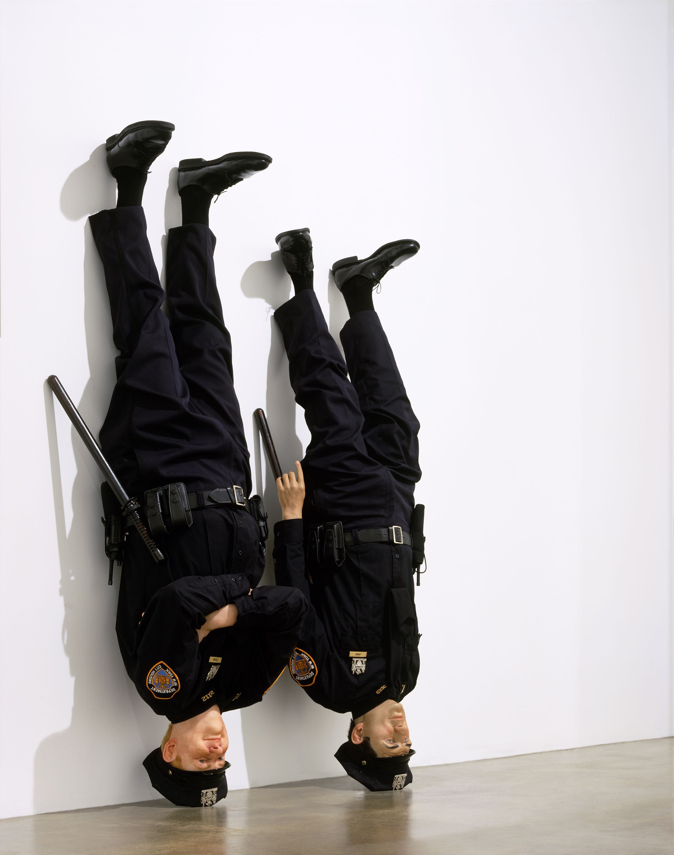 Maurizio cattelan, 'Frank and Jamie'