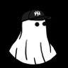 Jack Kaido takes form as cap wearing ghost illustration Jack Kaido takes form as cap wearing ghost illustration