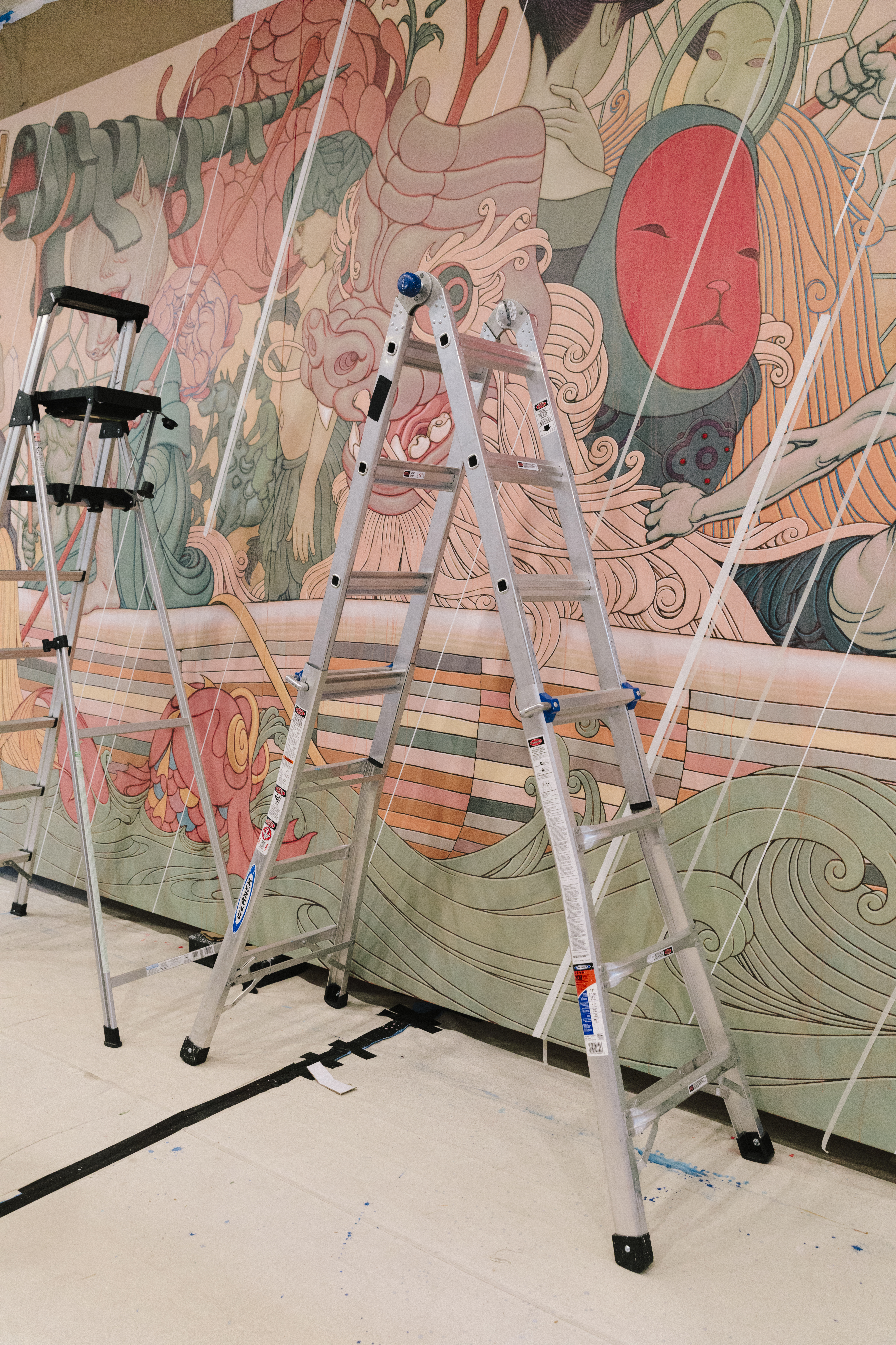 Trespassers by James Jean and Haroshi