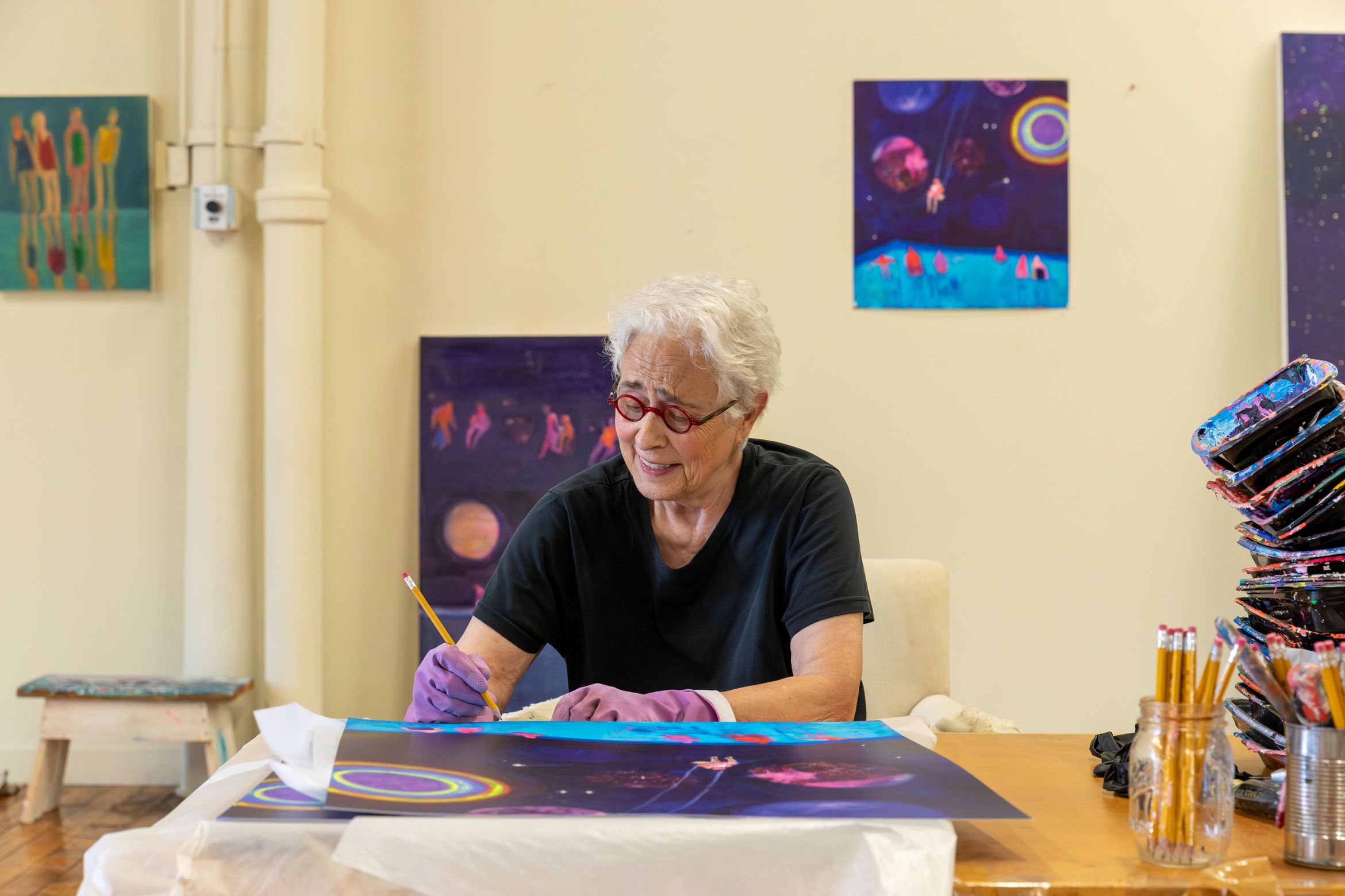Katherine Bradford discusses her quest for freedom from her summer studio in Maine