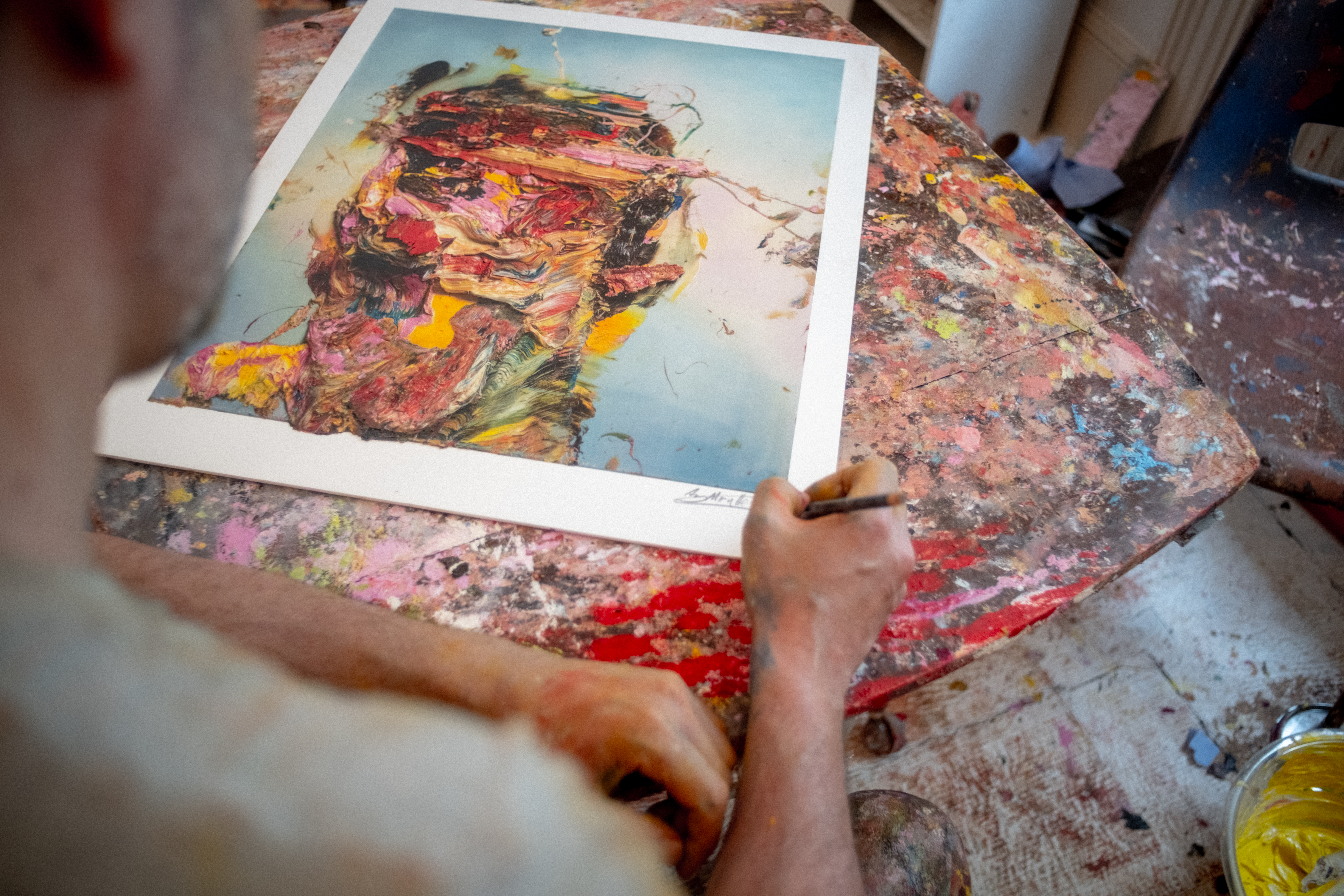 MEET ME AT THE FAIR 木版画