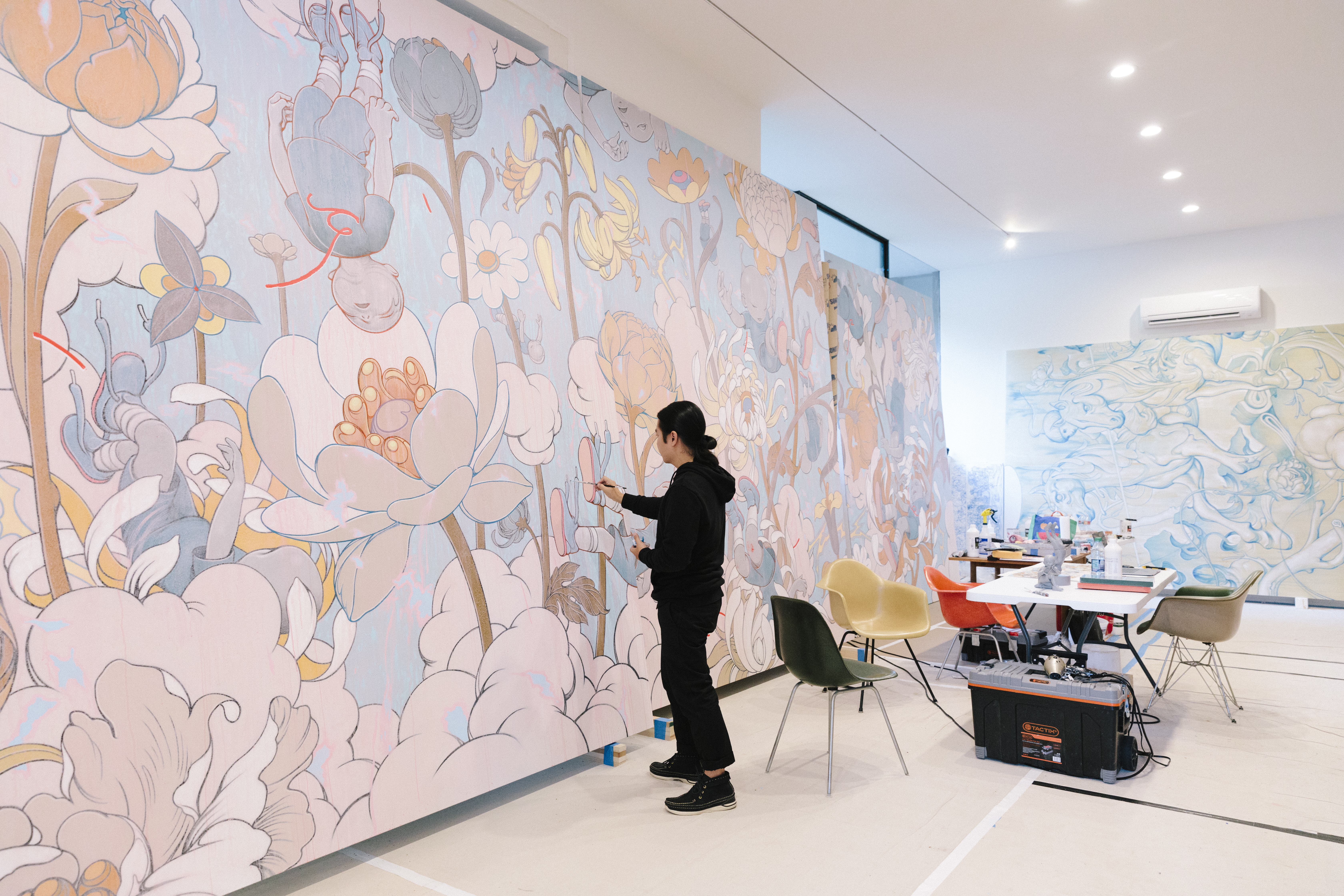 Trespassers by James Jean and Haroshi