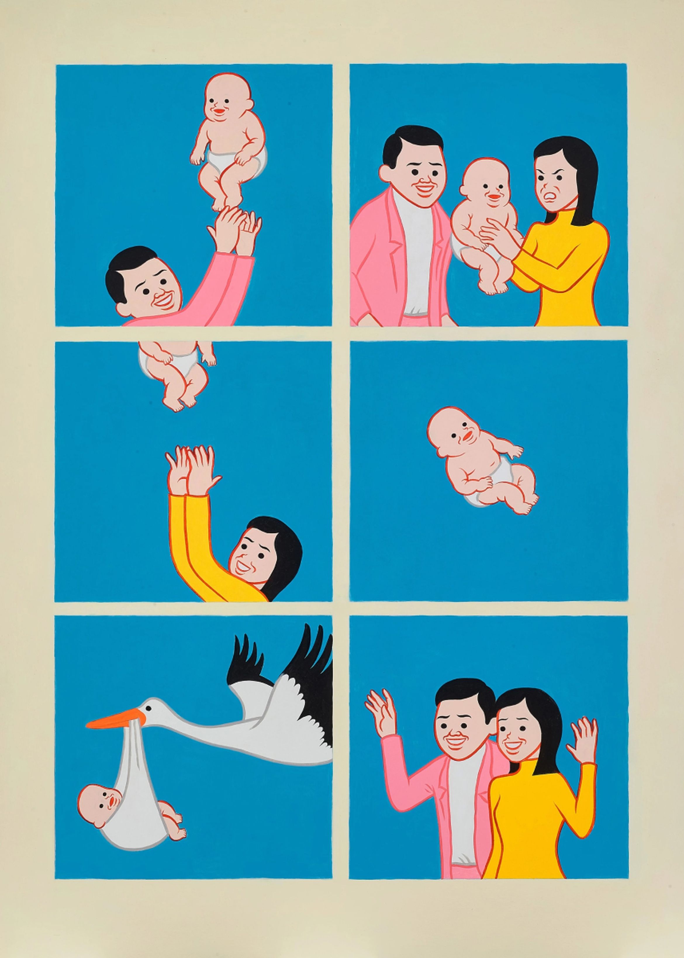 A satirical comic strip by Joan Cornellà, Krots