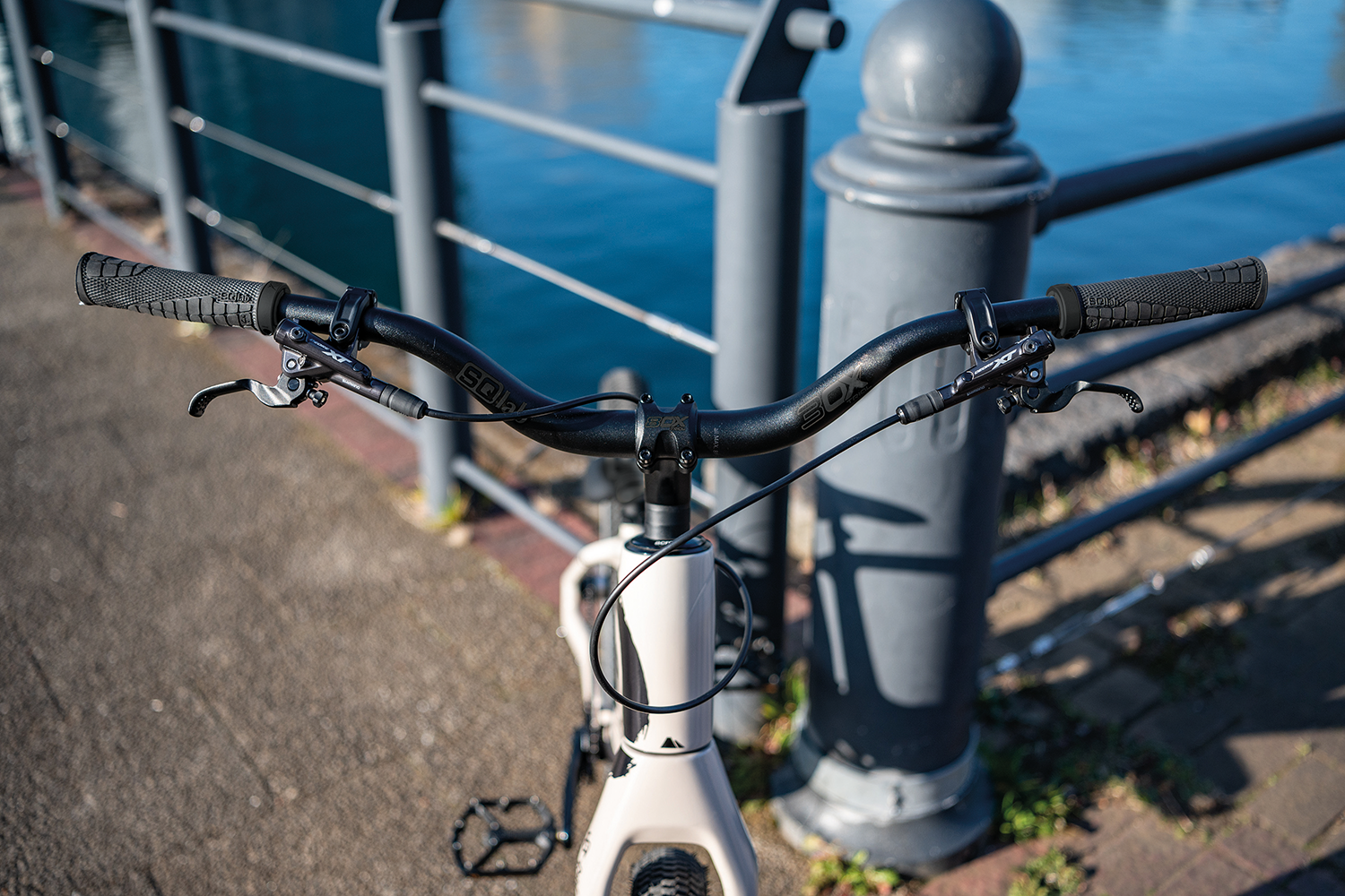 Potence De Guidon SQlab 8OX Trial Team - 90mm 35° Pour VTT Trial Et BMX