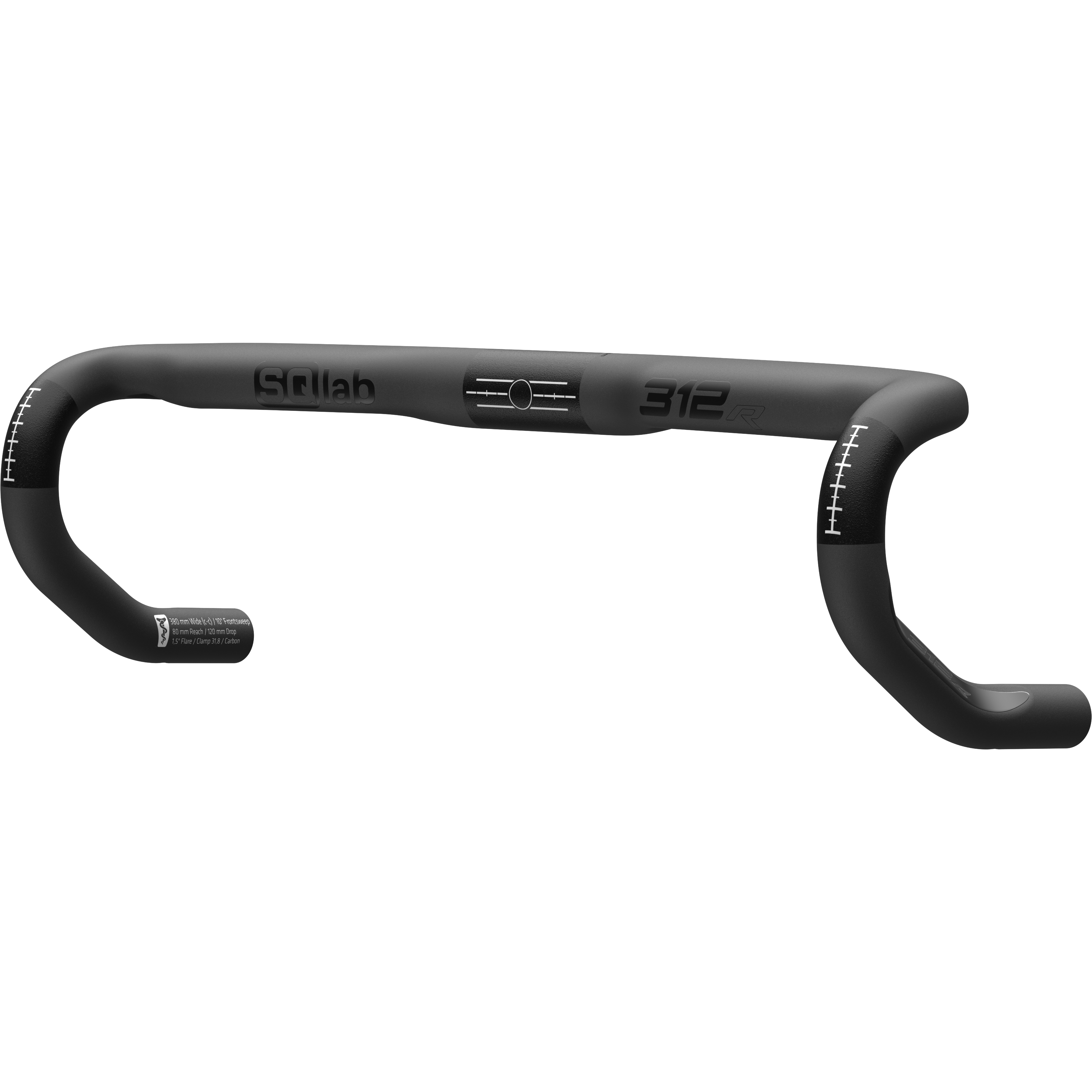 Guidon Vélo De Route Carbone Avec Potence - Câblage Interne, Largeur 44cm