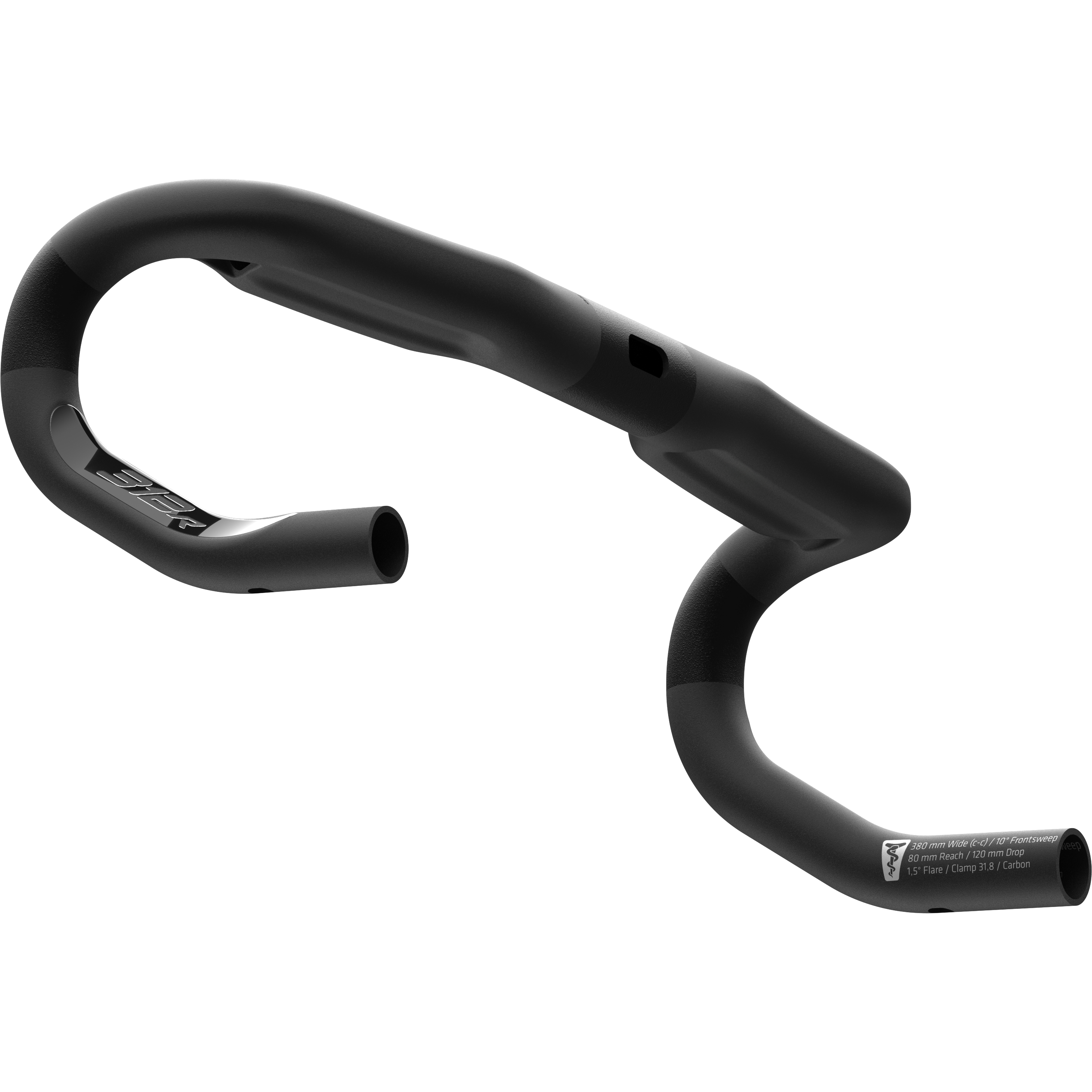 RXL SL 31.8mm Carbon Drop Handlebars – External Routing, 400/420/440mm Widths, Road/Triathlon