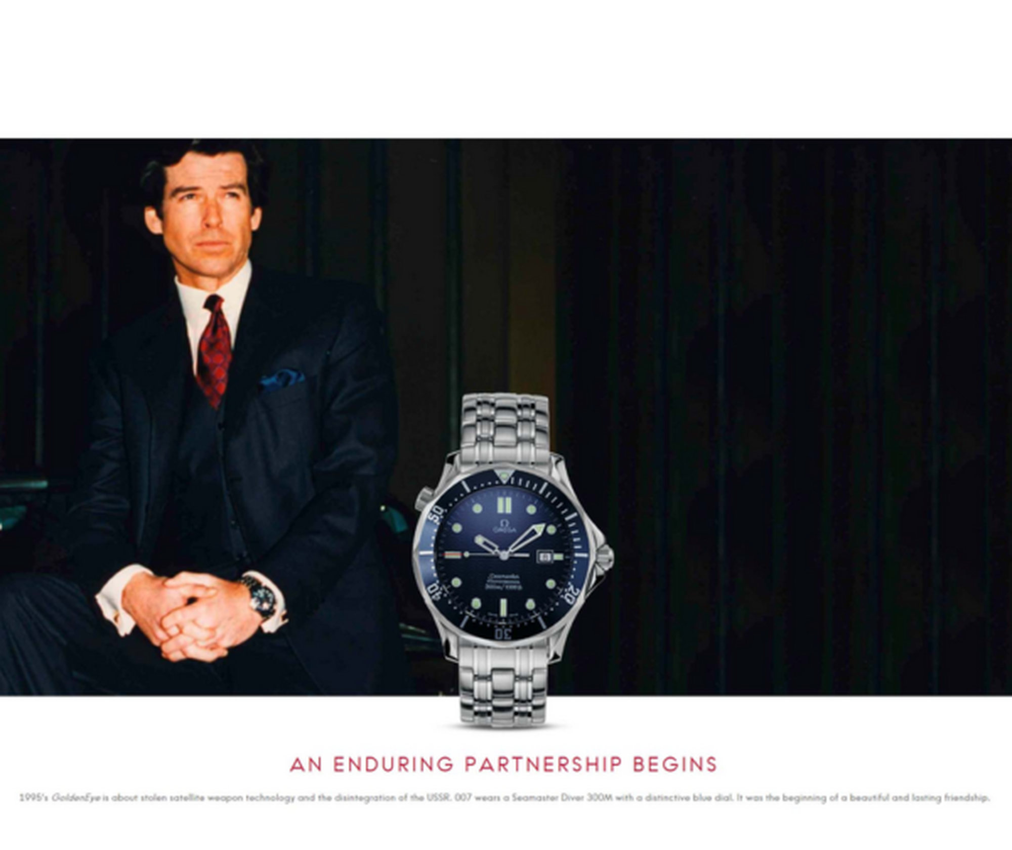 Omega Seamaster – James Bond in „Goldeneye“ (1995)