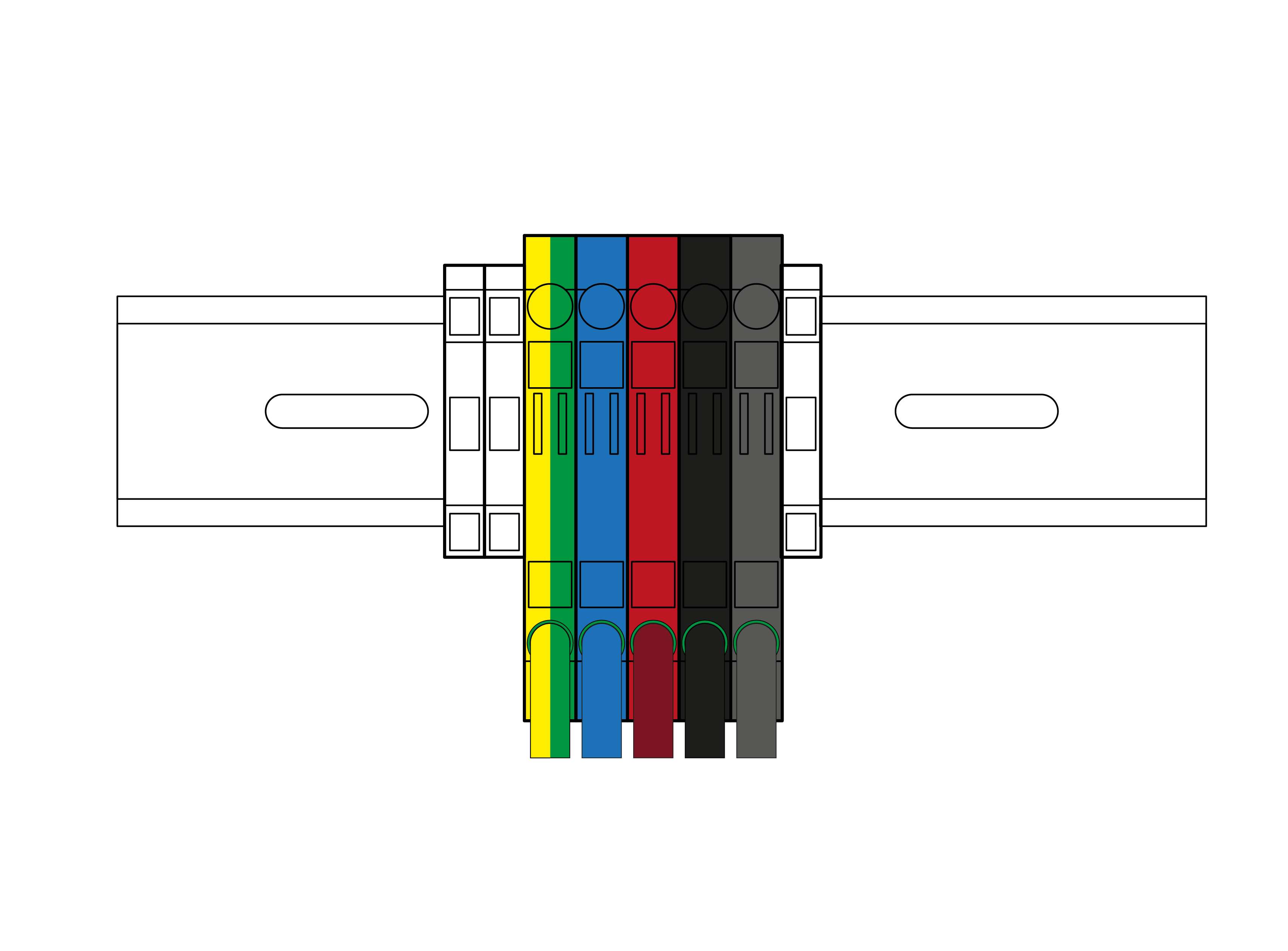 EO-Genius 2-DIN-Rail-block EO-Genius 2-DIN-Rail-block