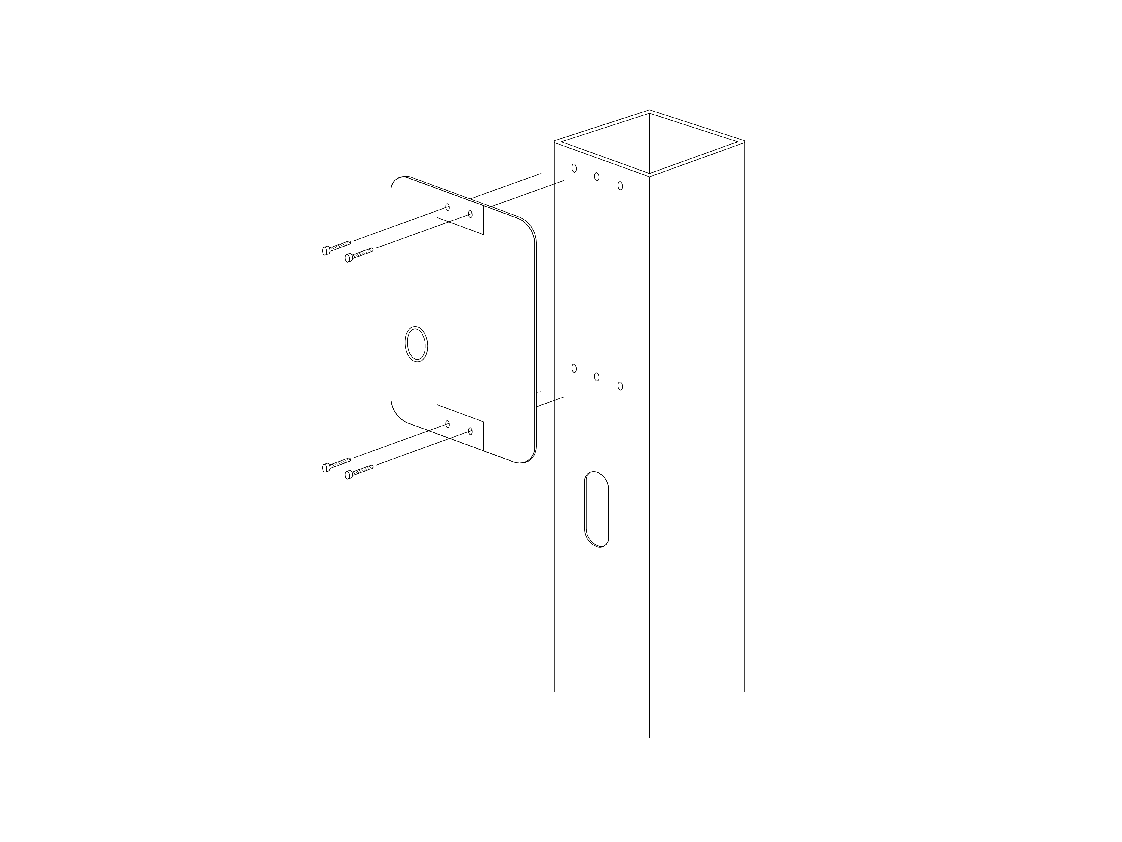 EO Genius 2 Mounting Post EO Genius 2 Mounting Post