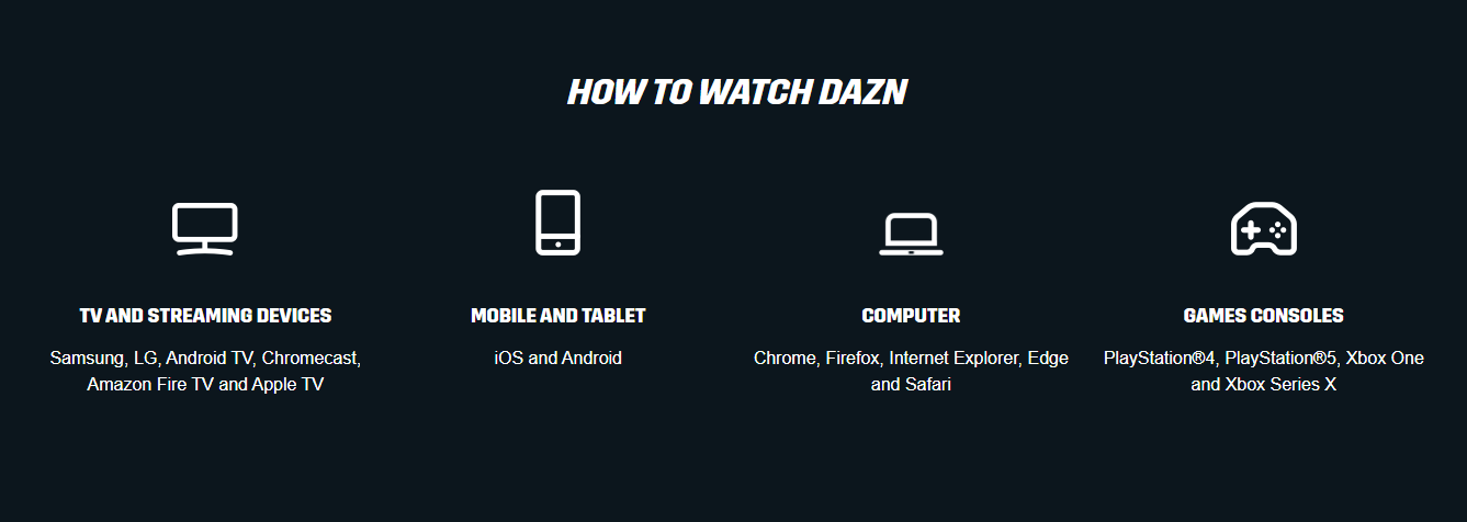 dazn safari