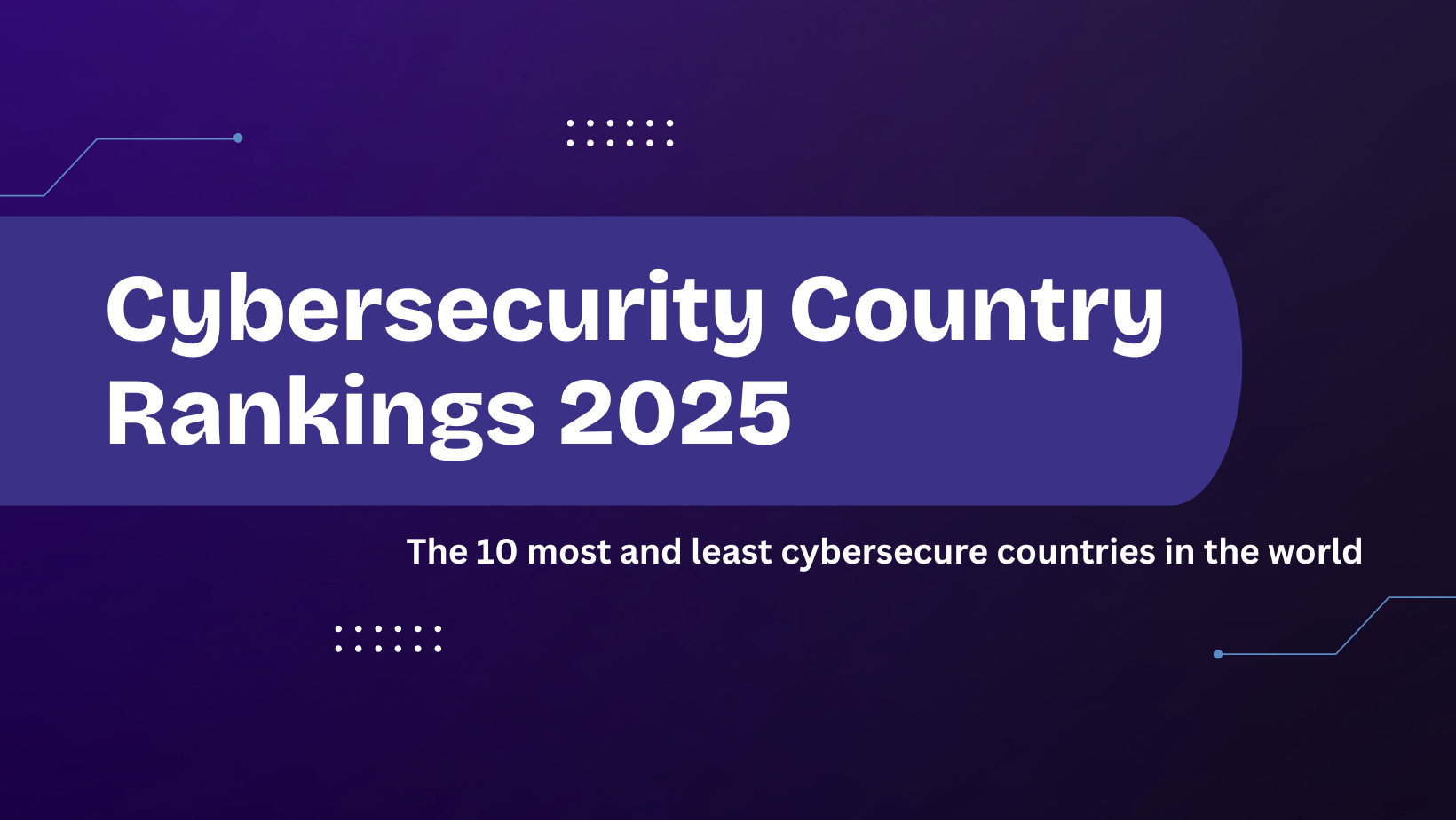 Cybersecurity Country Rankings 2025