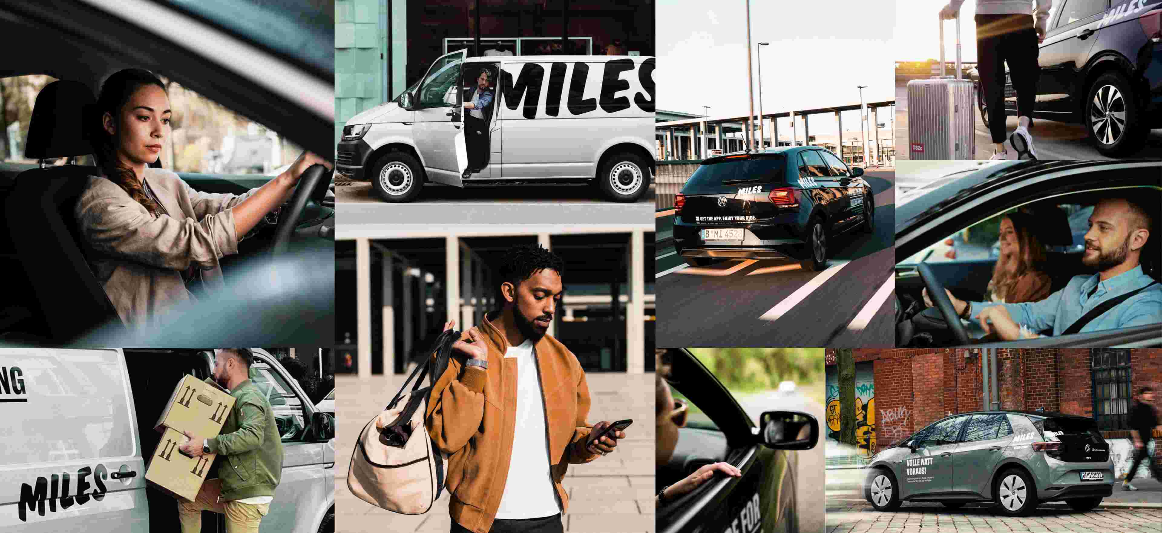 MILES Mobility | Carsharing - Transportersharing | Miles