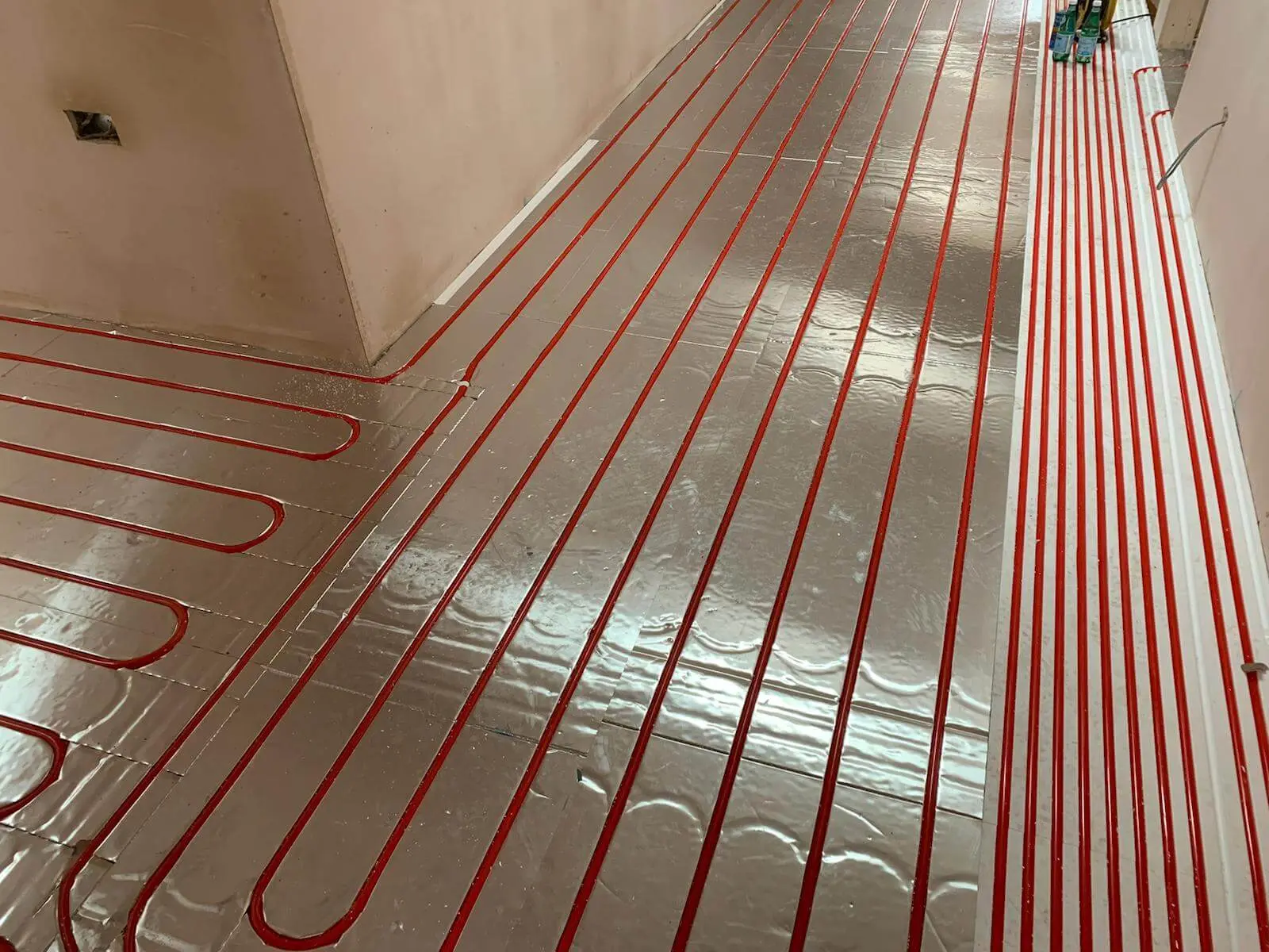 Underfloor heating overlay system