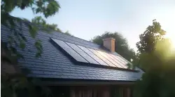 Residential solar panel installation by EPC Improvements in the UK