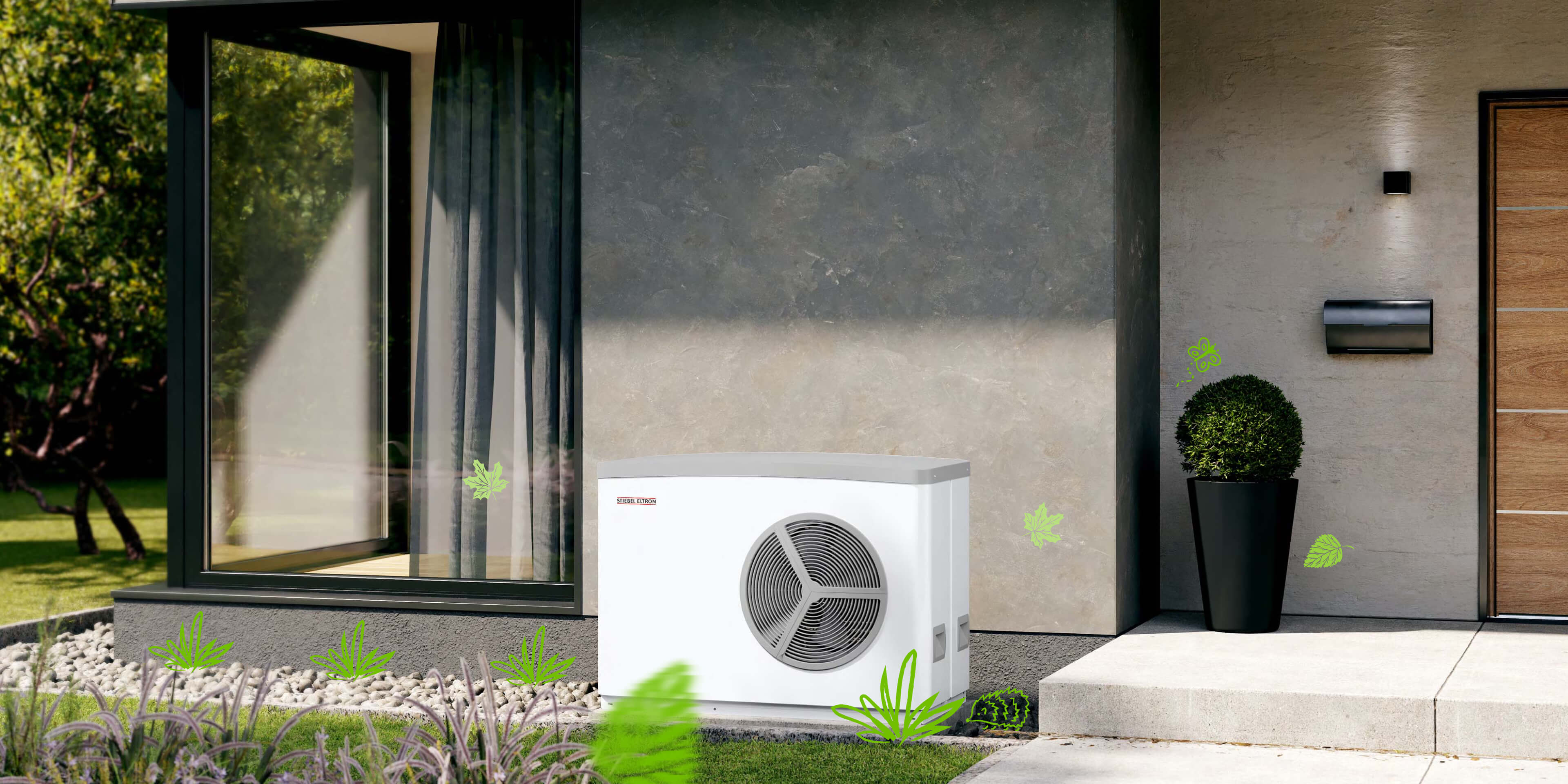 UK home suitable for a heat-pump assessment