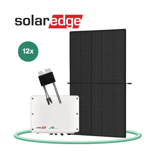 12 Panel Solar System SolarEdge