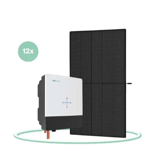 12 Panel Solar System GivEnergy