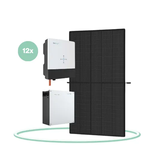 12 panel Solar System GivEnergy and Battery