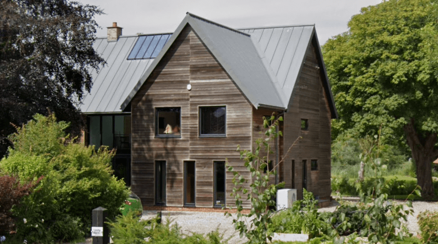 Heat pump installed on a nine-bedroom home