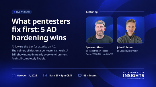 Authentication Insights Webinar