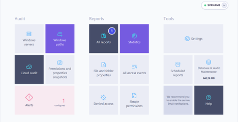 Dashboard all reports