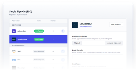 SSO ServiceNow