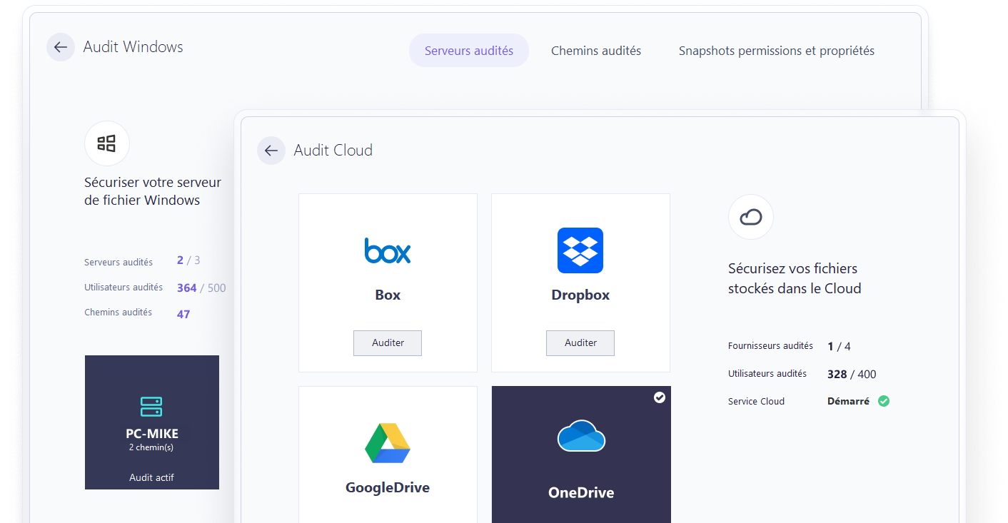 Audit Windows et Audit Cloud