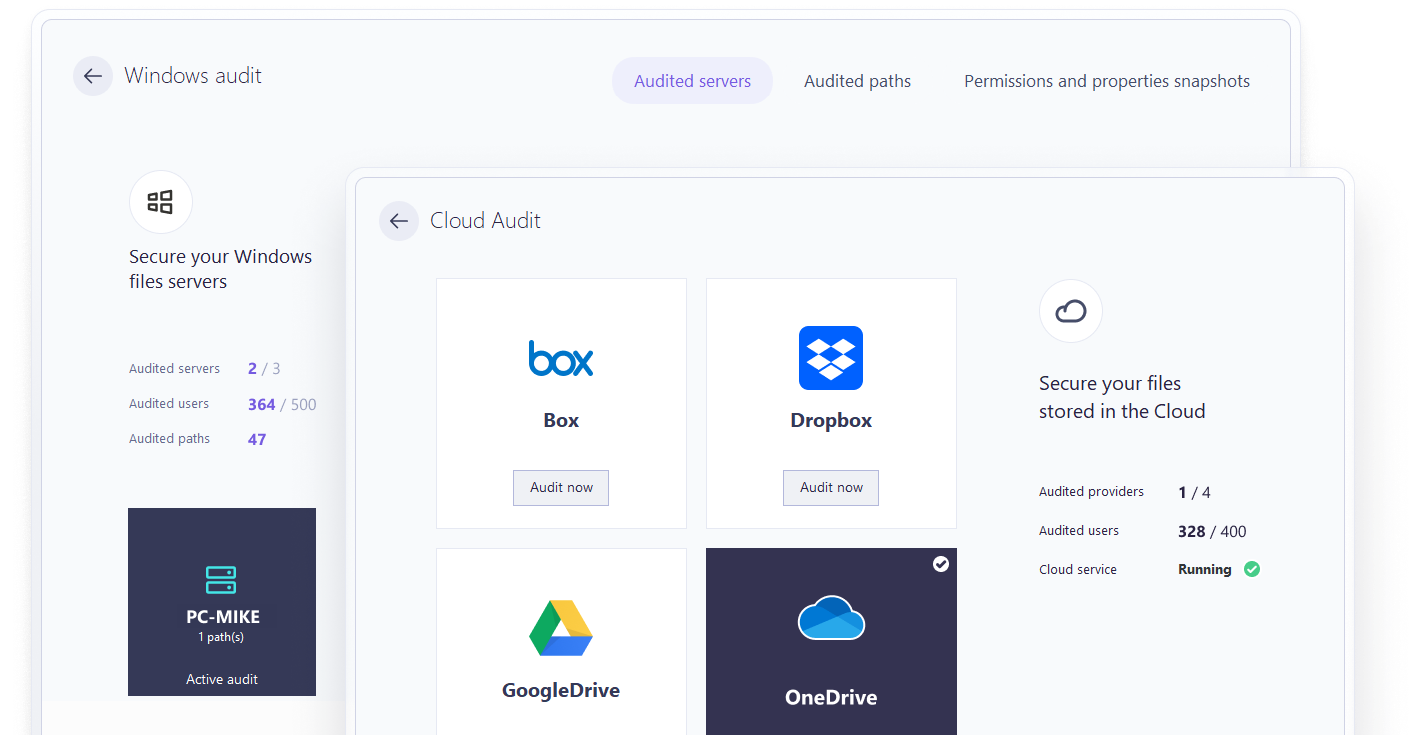 Windows Audit and Cloud audit