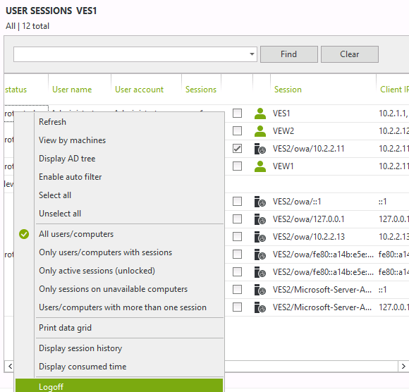 Logoff react suspicious mailbox access exchange 2013