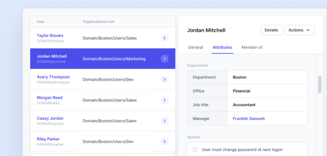 Instant visibility into your Active Directory (AD) environment