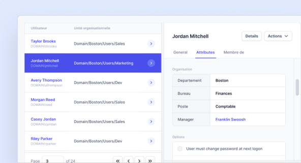 Visibilité sur l’environnement Active Directory