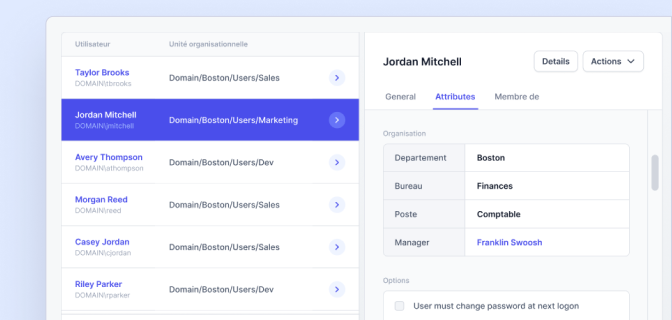 Visibilité sur l’environnement Active Directory