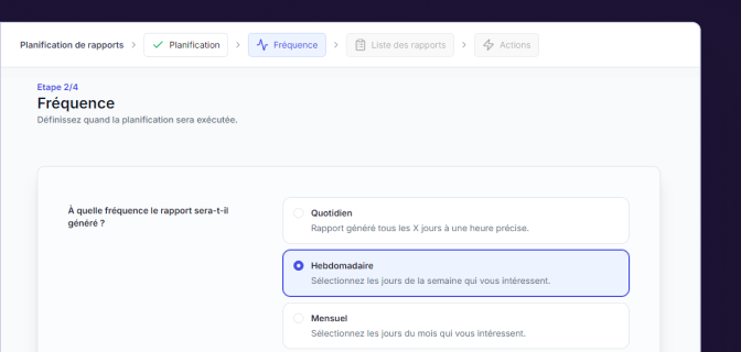 Rapports simplifiés