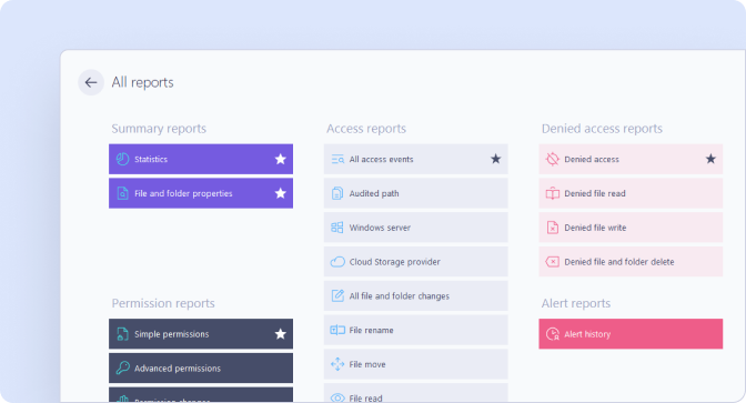 Interface updates