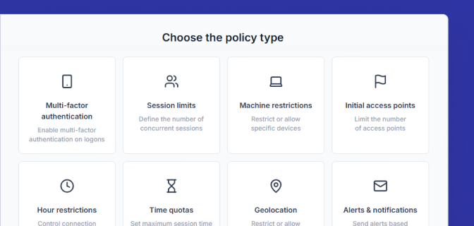 Smarter access policy configuration