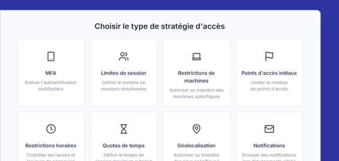 Gestion des stratégies d’accès plus intelligente
