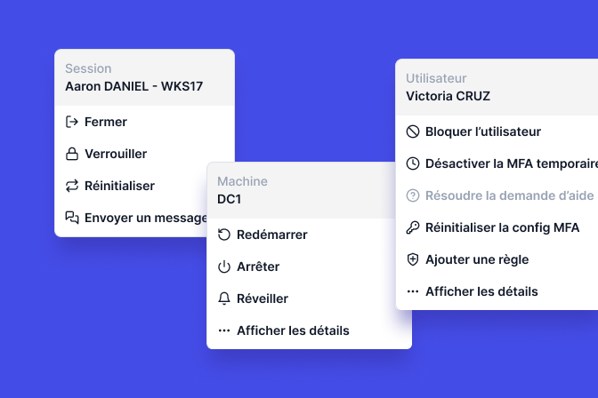 Réagir accès utilisateur Active Directory