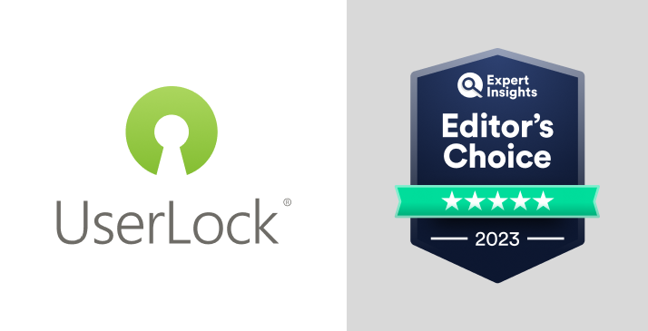 UserLock wins Identity and Access Management award