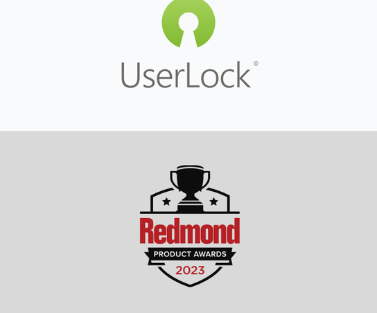 UserLock wins Product of the Year (Identity and Access Management) from Redmond