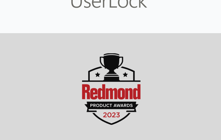 UserLock wins Product of the Year (Identity and Access Management) from Redmond