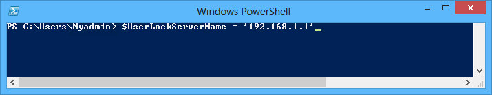 Powershell server