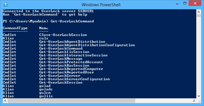 PowerShell UserLock command