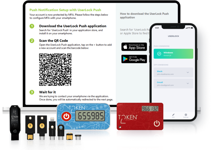 UserLock MFA solutions
