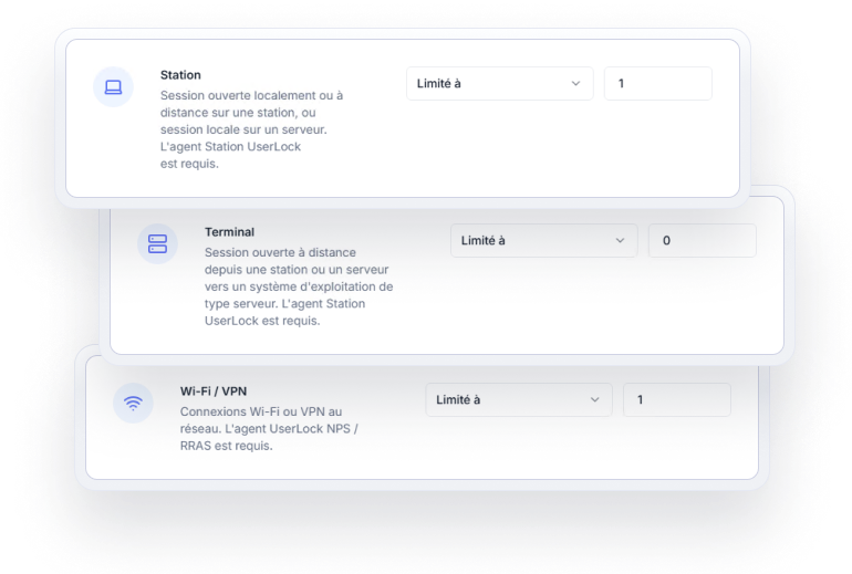 Contrôle session simultanée