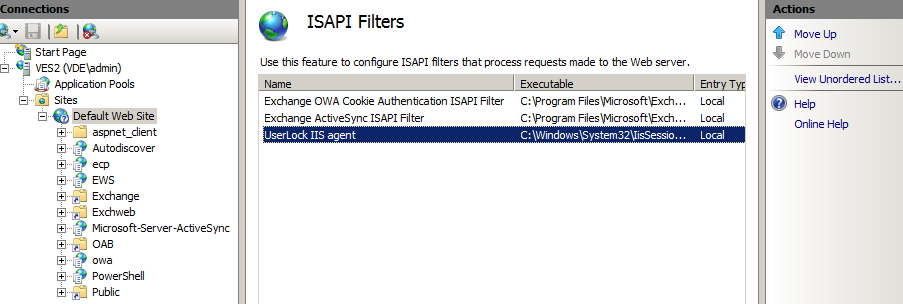 ISAPI filters to protect outlook web access 2