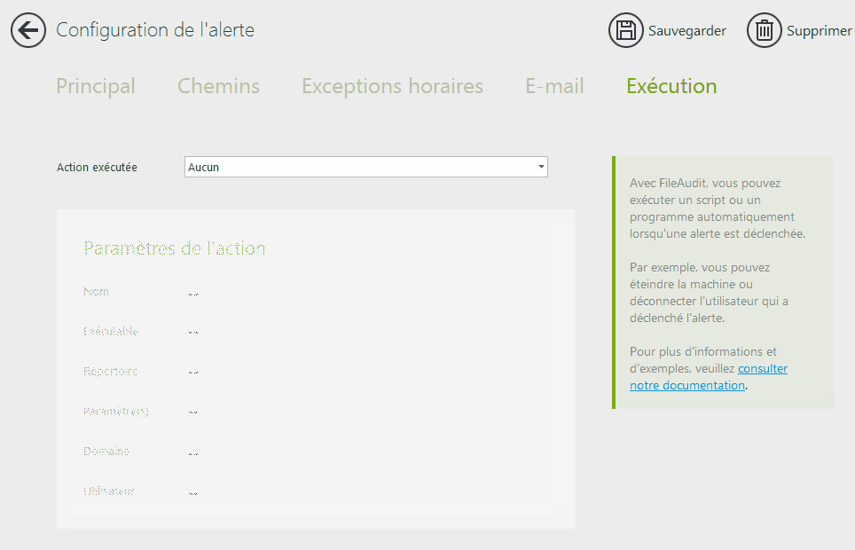 Ajouter un script prédéfini
